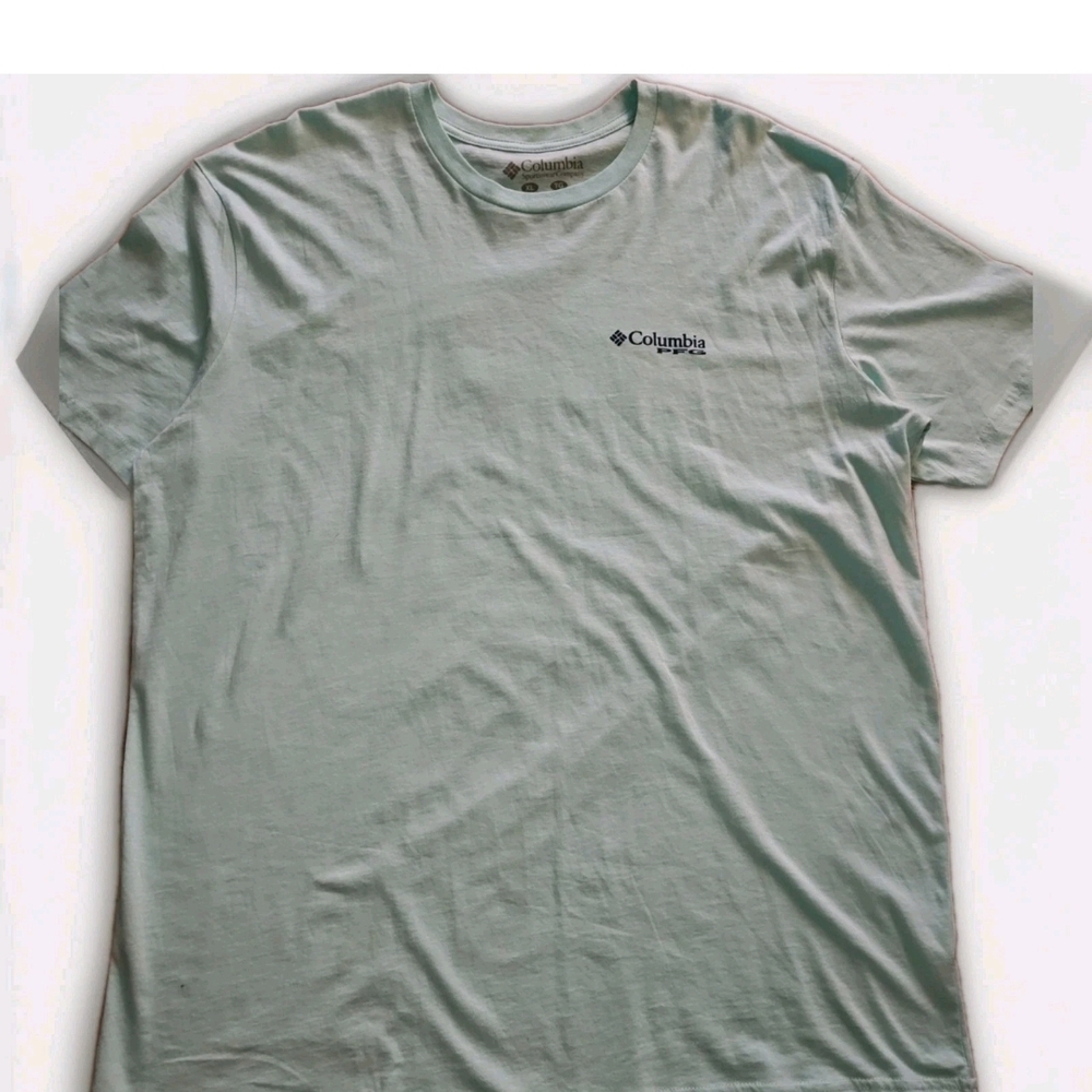 Columbia Men's Mint Green Short Sleeve Tee